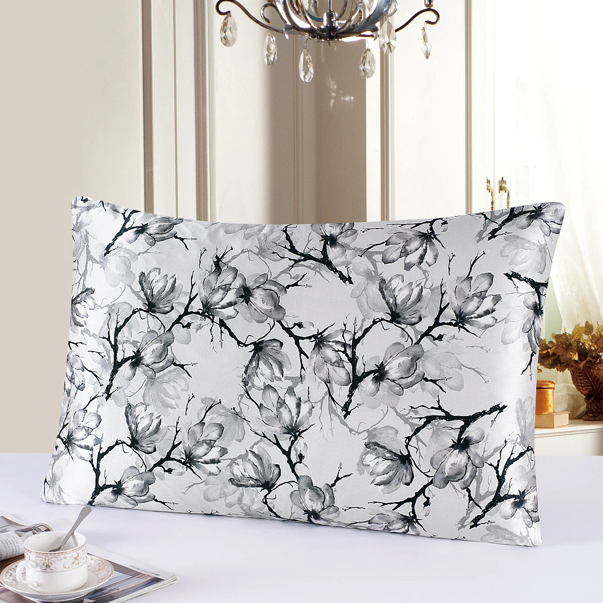 Silkvana 100% Pure Mulberry Silk Pillowcase For Hair With Zipper Closure 1