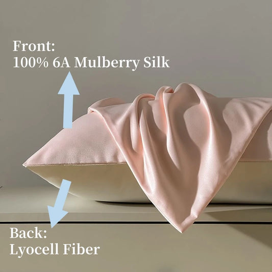 Silkvana 100% Pure Mulberry Silk Pillowcase for Hair Care and Skin 1
