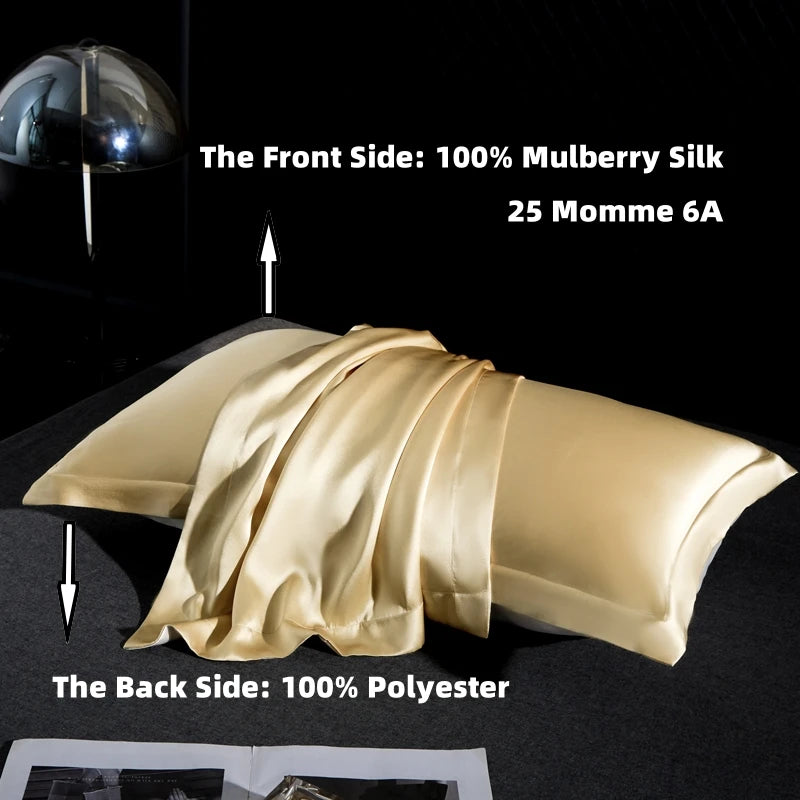 Silkvana 100% Pure Mulberry Silk Pillowcase for Hair Care and Skin 1
