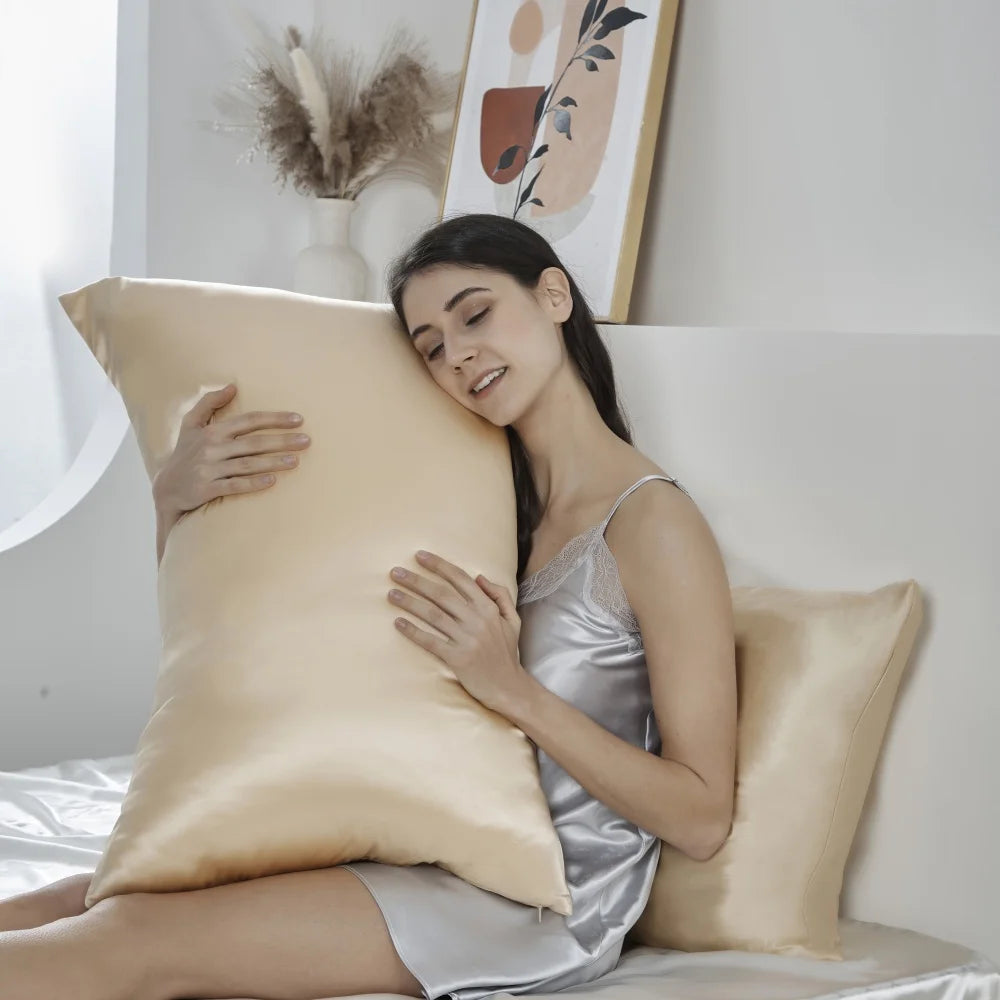 Silkvana 100% Pure Mulberry Silk Pillowcase for Hair Care and Skin 5