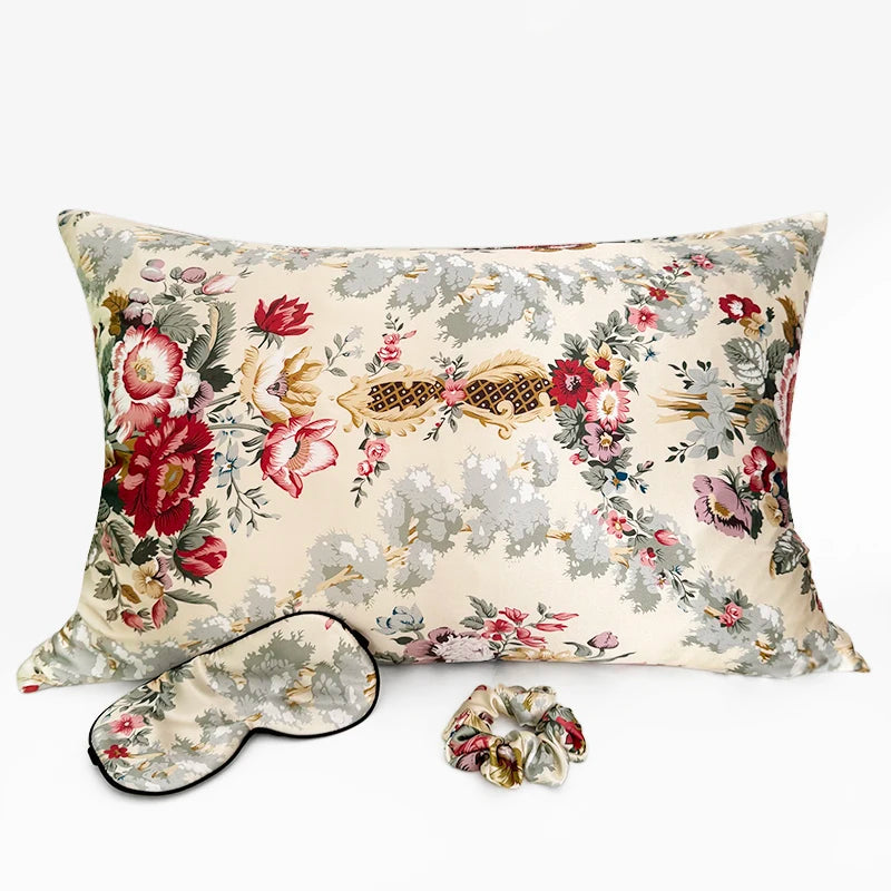 Silkvana 100% Pure Mulberry Silk Queen Size Pillowcases Set 0