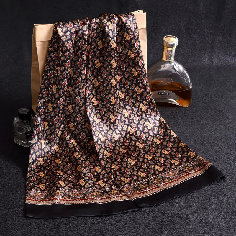 Silkvana 100% Pure Mulberry Silk Scarf - Elegant Design for Men 16