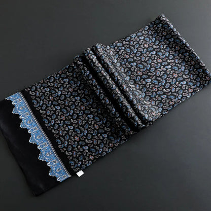 Silkvana 100% Pure Mulberry Silk Scarf - Elegant Design for Men 7