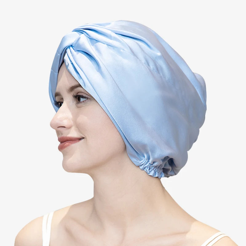 Silkvana 100% Pure Mulberry Silk Sleep Cap for Hair Care 0