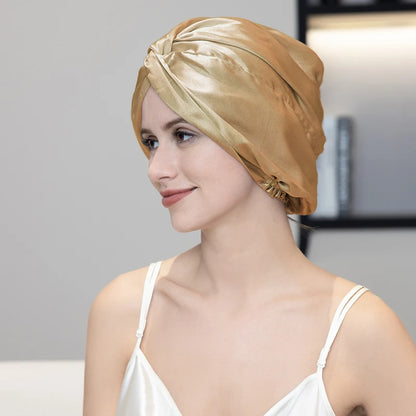 Silkvana 100% Pure Mulberry Silk Sleep Cap for Hair Care 17
