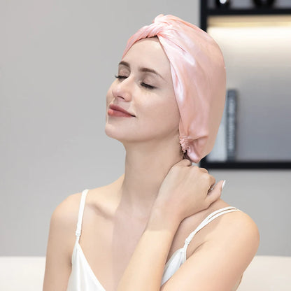 Silkvana 100% Pure Mulberry Silk Sleep Cap for Hair Care 6