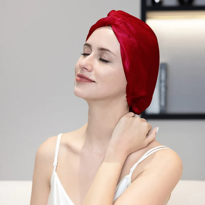 Silkvana 100% Pure Mulberry Silk Sleep Cap for Hair Care 8