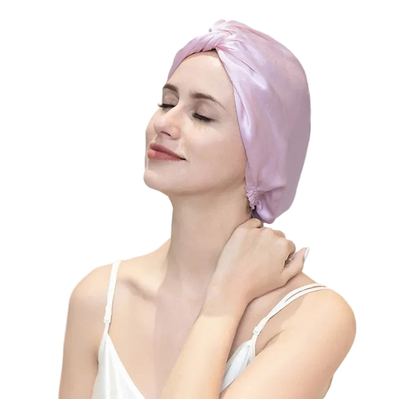 Silkvana 100% Pure Mulberry Silk Sleep Cap for Hair Care 9