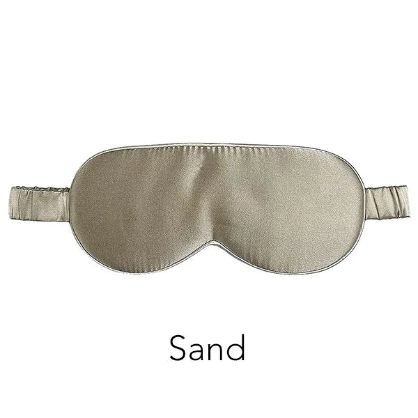 luxury mulberry silk eye cover smooth finish
