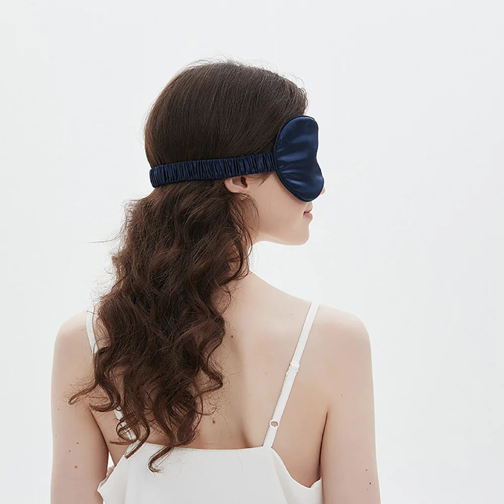 luxury mulberry silk eye cover smooth finish
