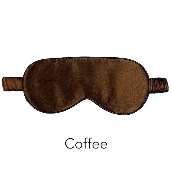 luxury mulberry silk eye cover smooth finish