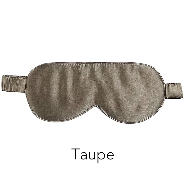 luxury mulberry silk eye cover smooth finish