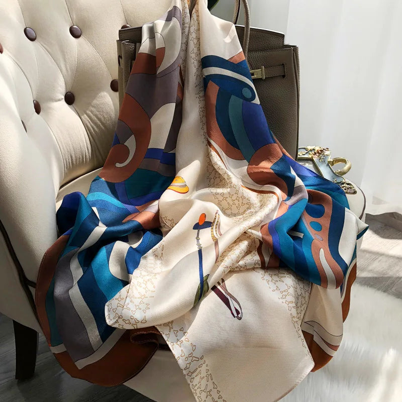 Silk scarf gift packaging – perfect luxury present